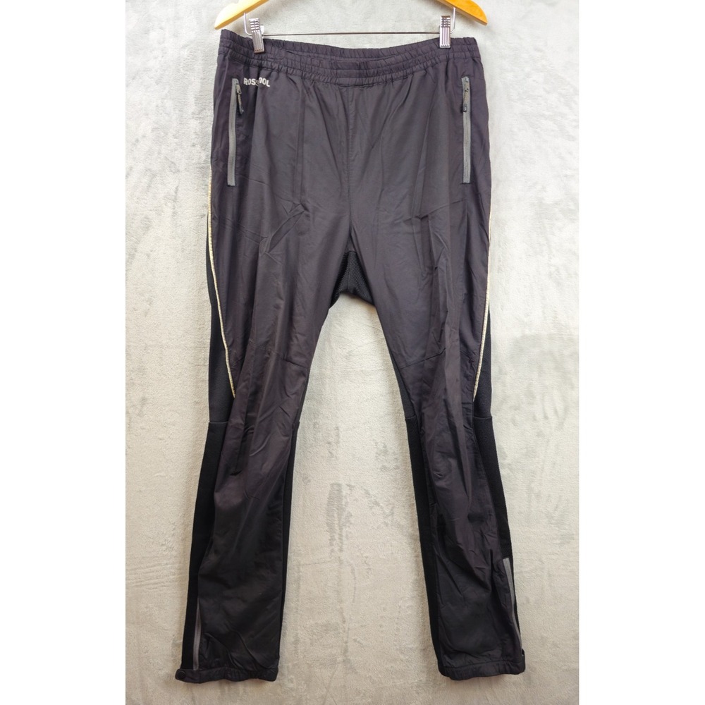 Rossignol Softshell Pants Cross-Country Skiing / Hiking Men Size XL Black